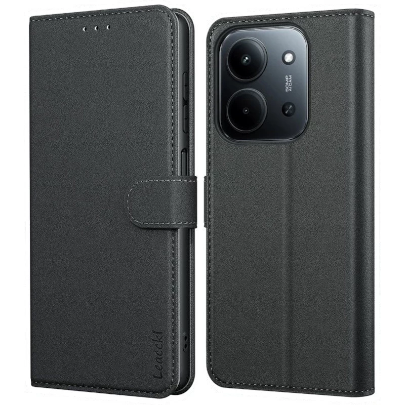 Funda libro 360º Protection Xiaomi Redmi 15C 4G/5G Negro