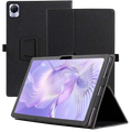 Funda Inteligente de PU Blackview MEGA 1 con Soporte Negro