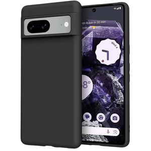 Funda de silicona Google Pixel 8 Negro