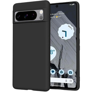 Funda de silicona Google Pixel 8 Pro Negro