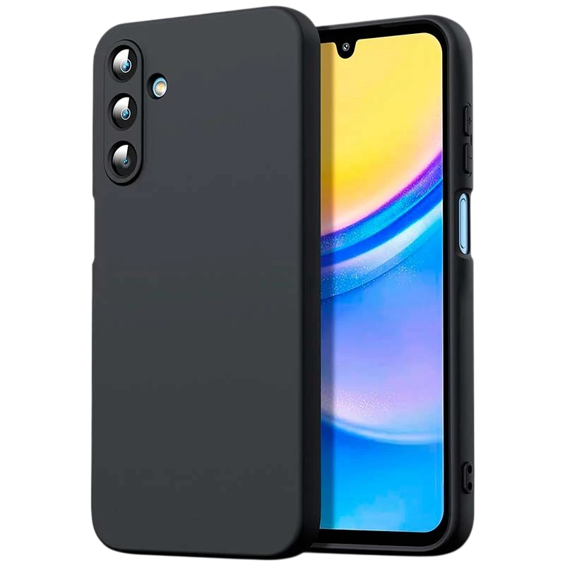 Funda Suave Samsung Galaxy A15 4G / A15 5G Square Liquid Premium Negro