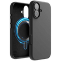 Funda Suave Magsafe Compatible iPhone 16 Plus Negro
