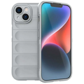 Funda de silicona Wave iPhone 15 Gris Claro