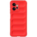 Funda de silicona Wave Xiaomi Redmi Note 12 4G Pro Rojo