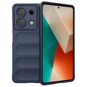 Funda de silicona Wave Xiaomi Redmi Note 13 5G Azul Oscuro