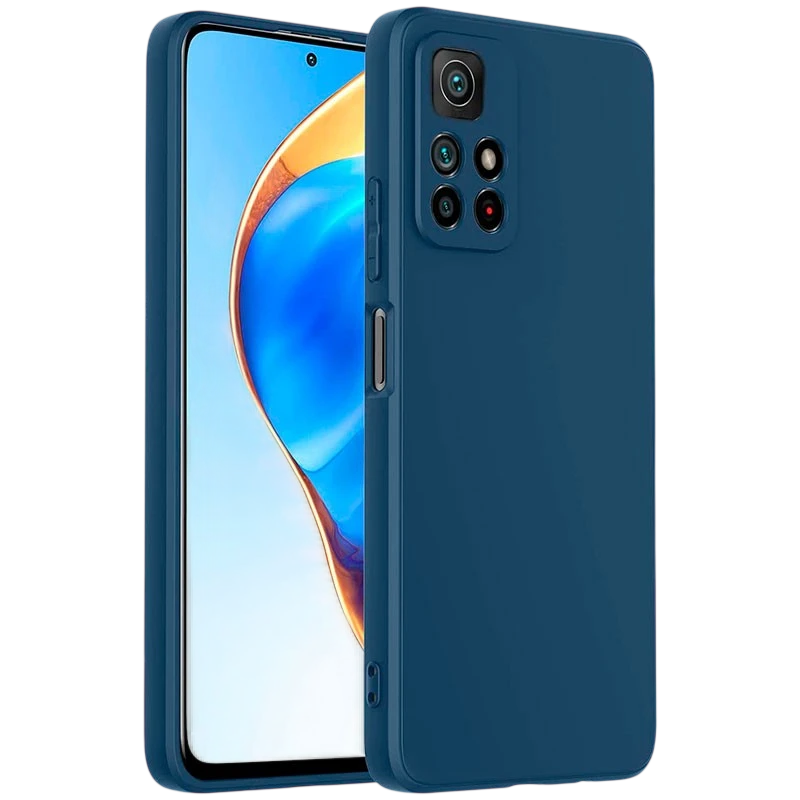 Funda Xiaomi Redmi Note 11s 5G Square Liquid Premium Azul