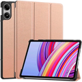 Funda Inteligente Xiaomi Redmi Pad Pro / Poco Pad 12.1 con Soporte Dorado Rosa