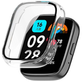 Funda PC + Cristal Templado Xiaomi Redmi Watch 3 Active Transparente