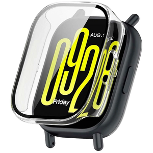 Funda PC + Cristal Templado Xiaomi Redmi Watch 5 Lite Transparente