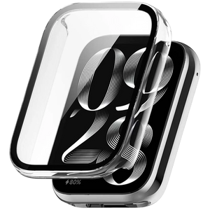 Funda PC + Cristal Templado Xiaomi Mi Smart Band 8 Pro Transparente
