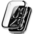 Funda PC + Cristal Templado Xiaomi Mi Smart Band 8 Pro Transparente