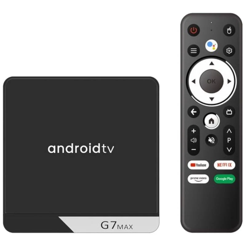 G7 Max S905X4 4GB/64GB Dual Wifi Control Voz Android 11 - Android TV