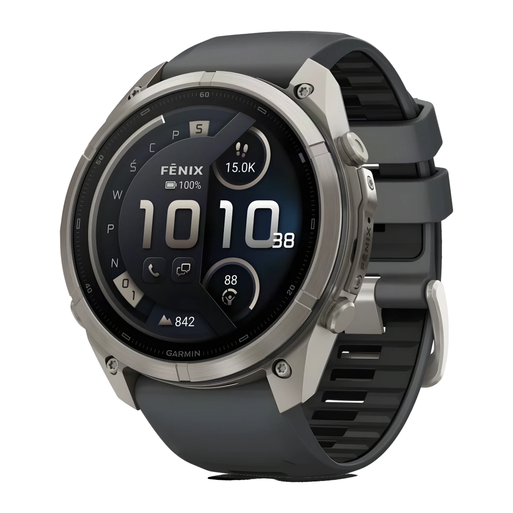 Garmin Fenix 9 Pro 51 mm LTE Titanio 1,5 pulgadas AMOLED GPS 42 días 10ATM Smartwatch