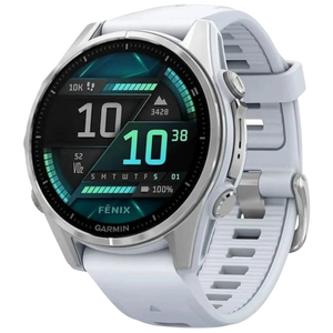 Garmin Fenix 8 AMOLED 43mm Acero Blanco - Reloj Inteligente
