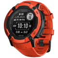 Garmin Instinct 2X Solar 50mm Rojo - Reloj inteligente con GPS