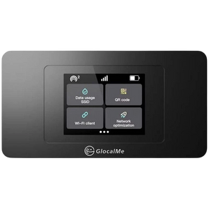 Router Wi-Fi 4G/LTE portátil GlocalMe Duoturbo Cloud SIM