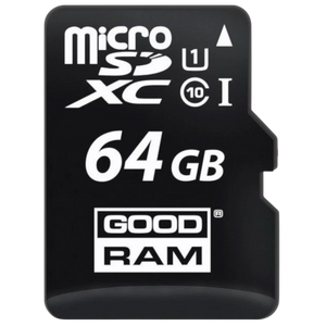 Tarjeta de memoria GoodRAM MicroSDXC 64GB UHS-I + Adaptador