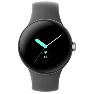 Google Pixel Watch Wi-Fi Plata con Correa Carbón