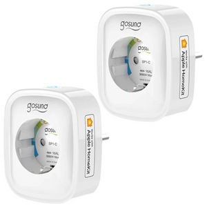 Gosund SP1-H HomeKit 16A Pack de 2 Blanco - Enchufe Inteligente