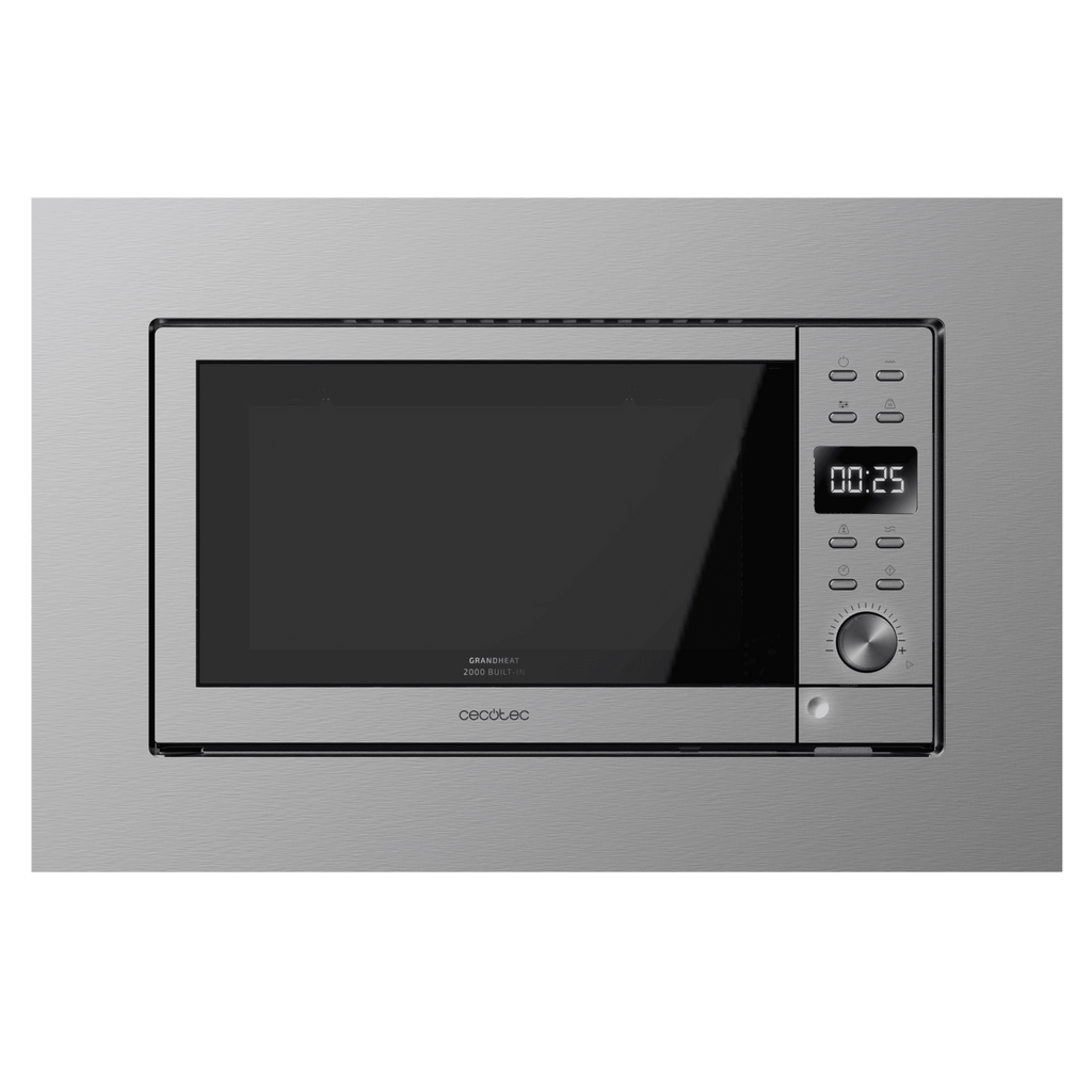 Microondas encastrable GrandHeat 2000 Built-In Steel Black