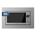 Microondas encastrable GrandHeat 2000 Built-In Steel Black