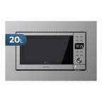 Microondas encastrable GrandHeat 2000 Built-In Steel Black