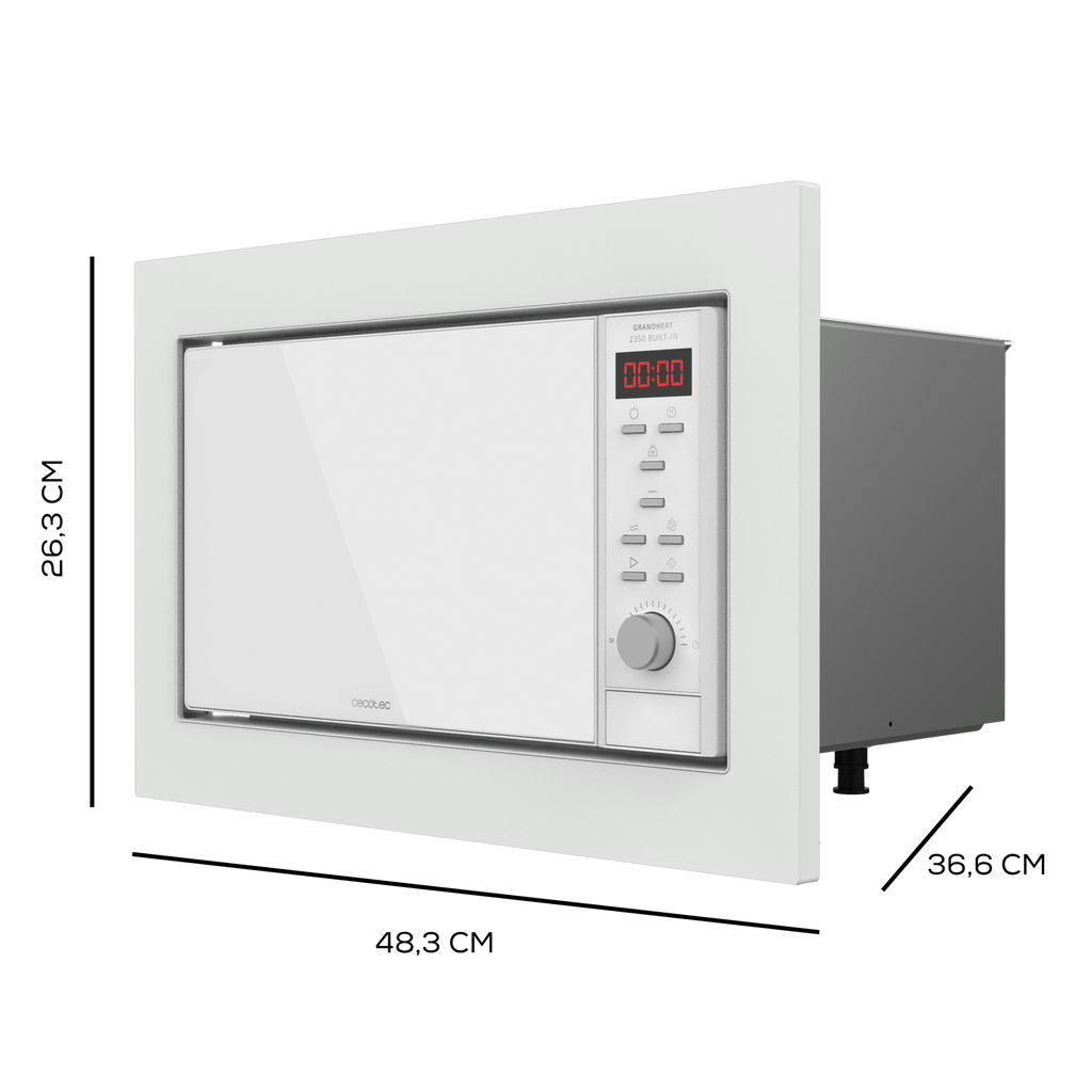 Microondas encastrable GrandHeat 2350 Built-In White
