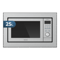 Microondas encastrable GrandHeat 2500 Built-In Steel