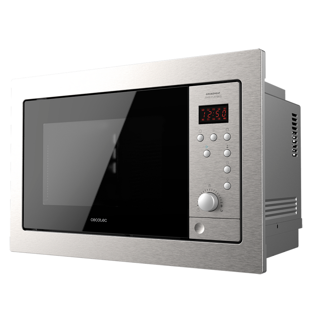 Microondas encastrable GrandHeat 2500 Built-In Steel Black