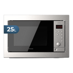 Microondas encastrable GrandHeat 2500 Built-In Steel Black