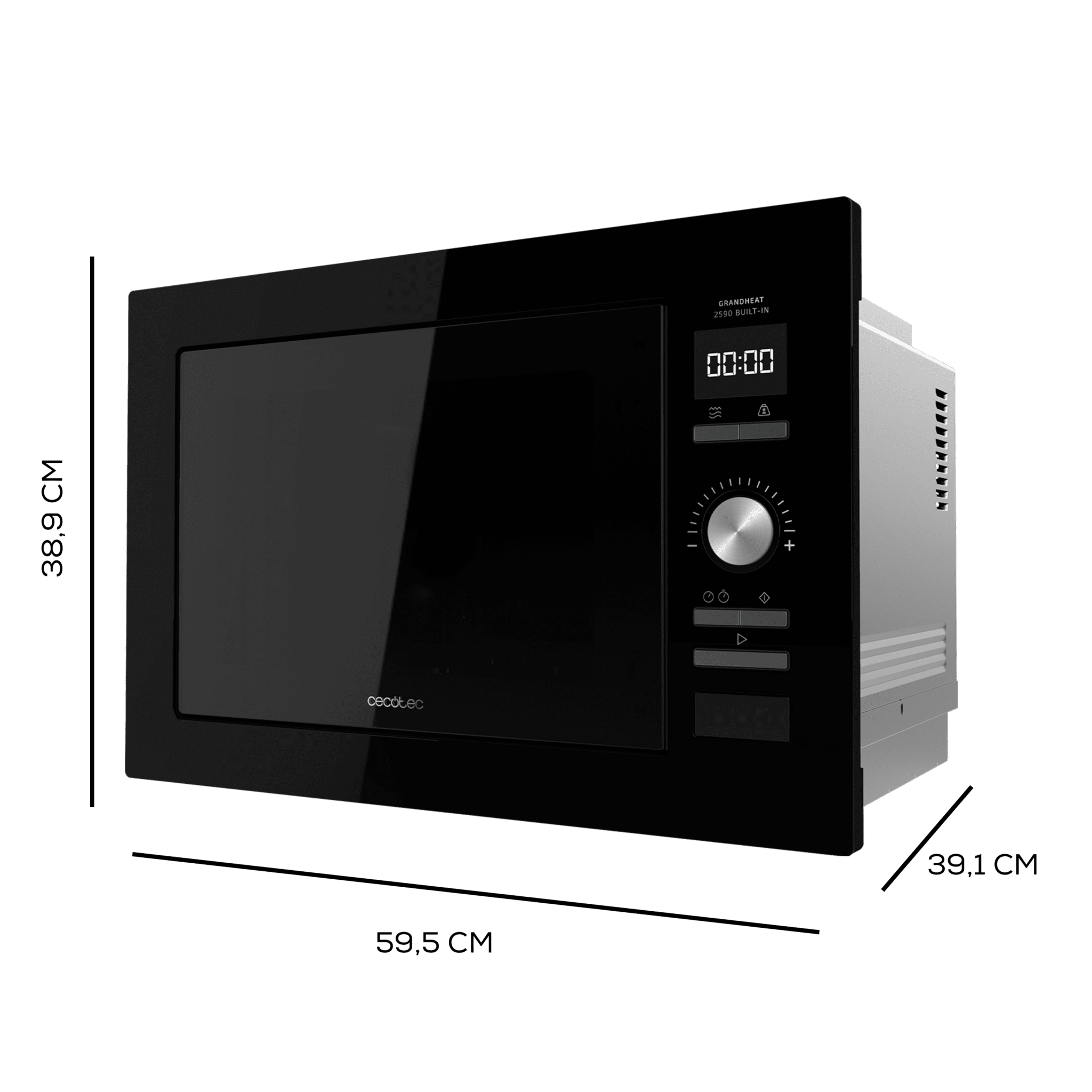 Microondas encastrable GrandHeat 2590 Built-In Black
