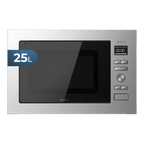 Microondas encastrable grandheat 2590 built-in steel black
