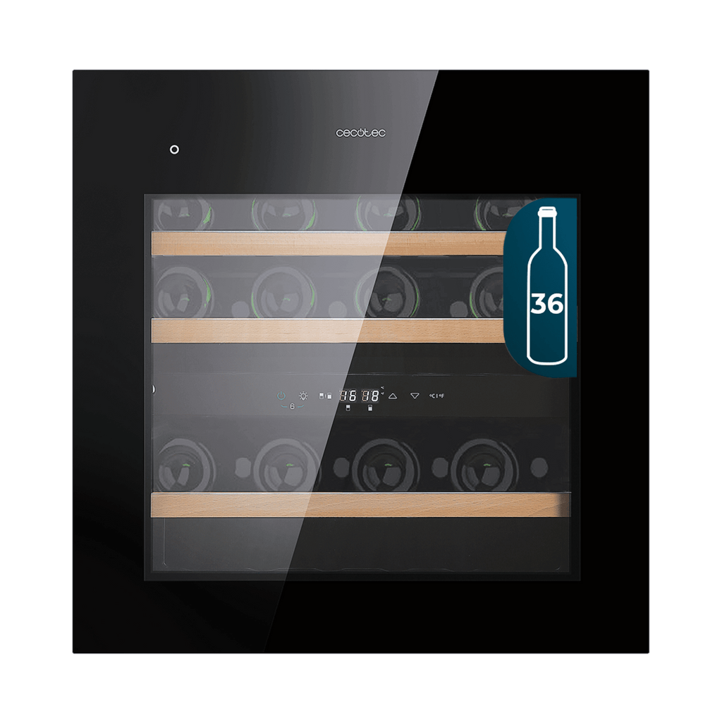 GrandSommelier Duo 36000 Touch Black Compressor