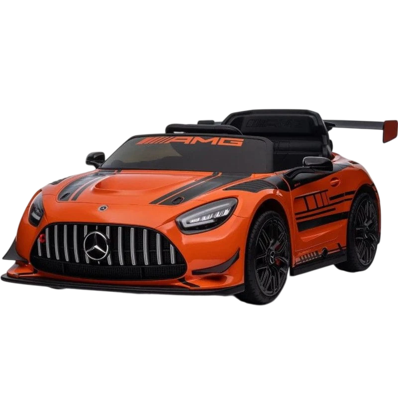 Mercedes AMG GT3 Naranja - Coche eléctrico para niños