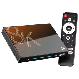 H96 MAX M9S 8K RK3576 8GB/128GB Wifi 6 Android 14 Negro - Android TV