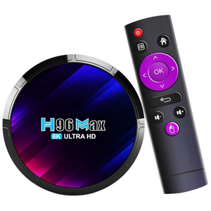 H96 MAX RK3528 4GB/32GB Android 13 Negro - Android TV