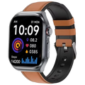 Hello ET585 Cuero  Marrón - Reloj inteligente