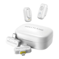 Micrófono Hollyland Lark A1 Combo Solapa Inalámbrico Omnidireccional Blanco