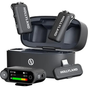 Micrófono Inalámbrico Hollyland Lark Max 2 Duo Combo Solapa