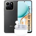 Honor 400 Smart 4G 4GB/128GB Negro + REGALO Honor Earbuds Choice X7 Lite
