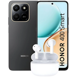 Honor 400 Smart 4G 4GB/128GB Negro + REGALO Honor Earbuds Choice X7 Lite