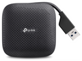 TP-Link UH400 V3 hub de interfaz USB 3.2 Gen 1 (3.1 Gen 1) Type-A 5000 Mbit/s Negro