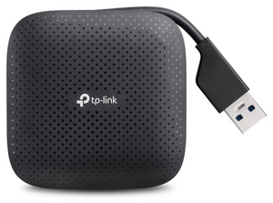 TP-Link UH400 hub de interfaz USB 3.2 Gen 1 (3.1 Gen 1) Type-A 5000 Mbit/s Negro