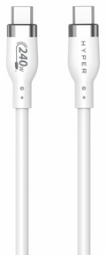 HYPER HJ4002WHGL cable USB USB 2.0 2 m USB C Blanco