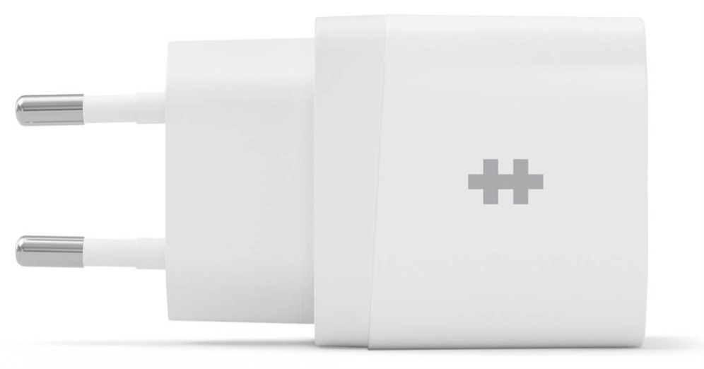 HYPER HJ205EU cargador de dispositivo móvil Smartphone, Tableta Blanco Corriente alterna Carga rápida Interior