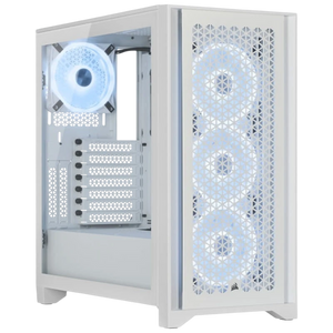 Corsair iCUE 4000D RGB Midi Tower Blanco