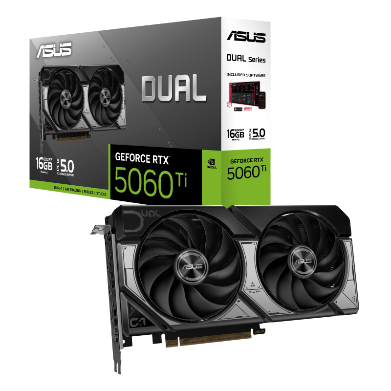 VGA NVIDIA DUAL-RTX5060-O8G ASUS