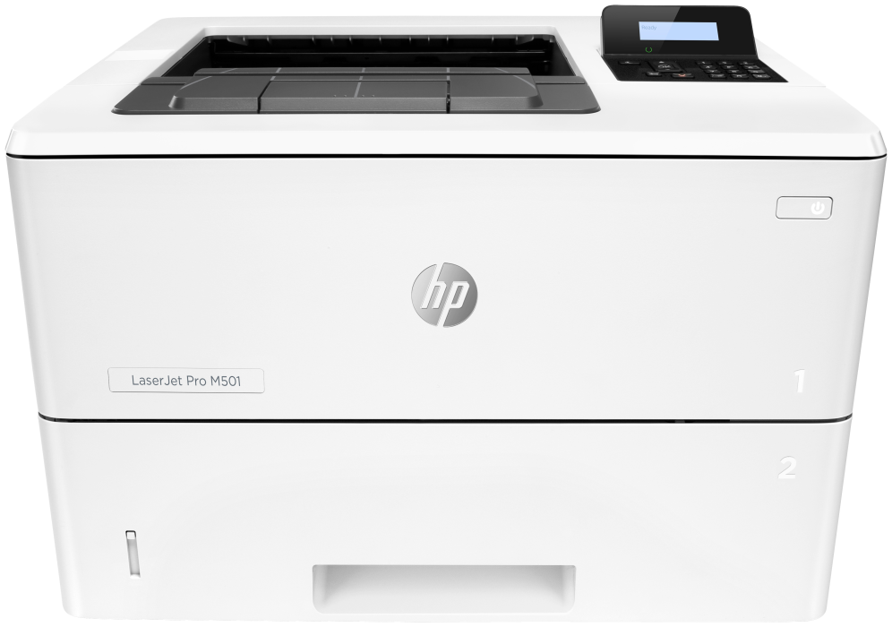 HP LaserJet Pro M501dn Blanco y negro Impresora, Solo Ethernet; A doble cara