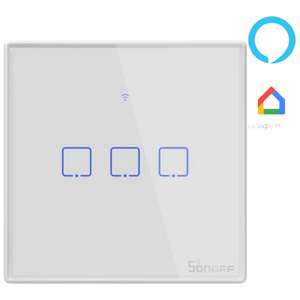 Interruptor Táctil Programable Sonoff T2 3C WiFi