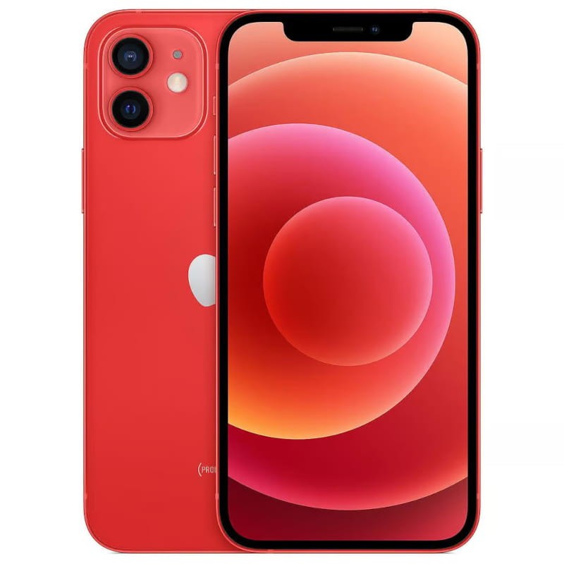 iPhone 12 256GB 5G Rojo Renovado - Estado Excelente